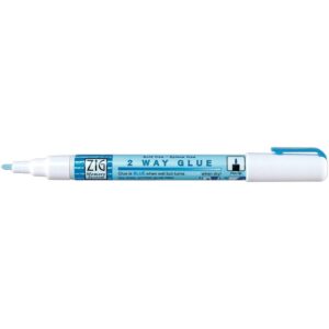 zig fine tip 2-way glue pen