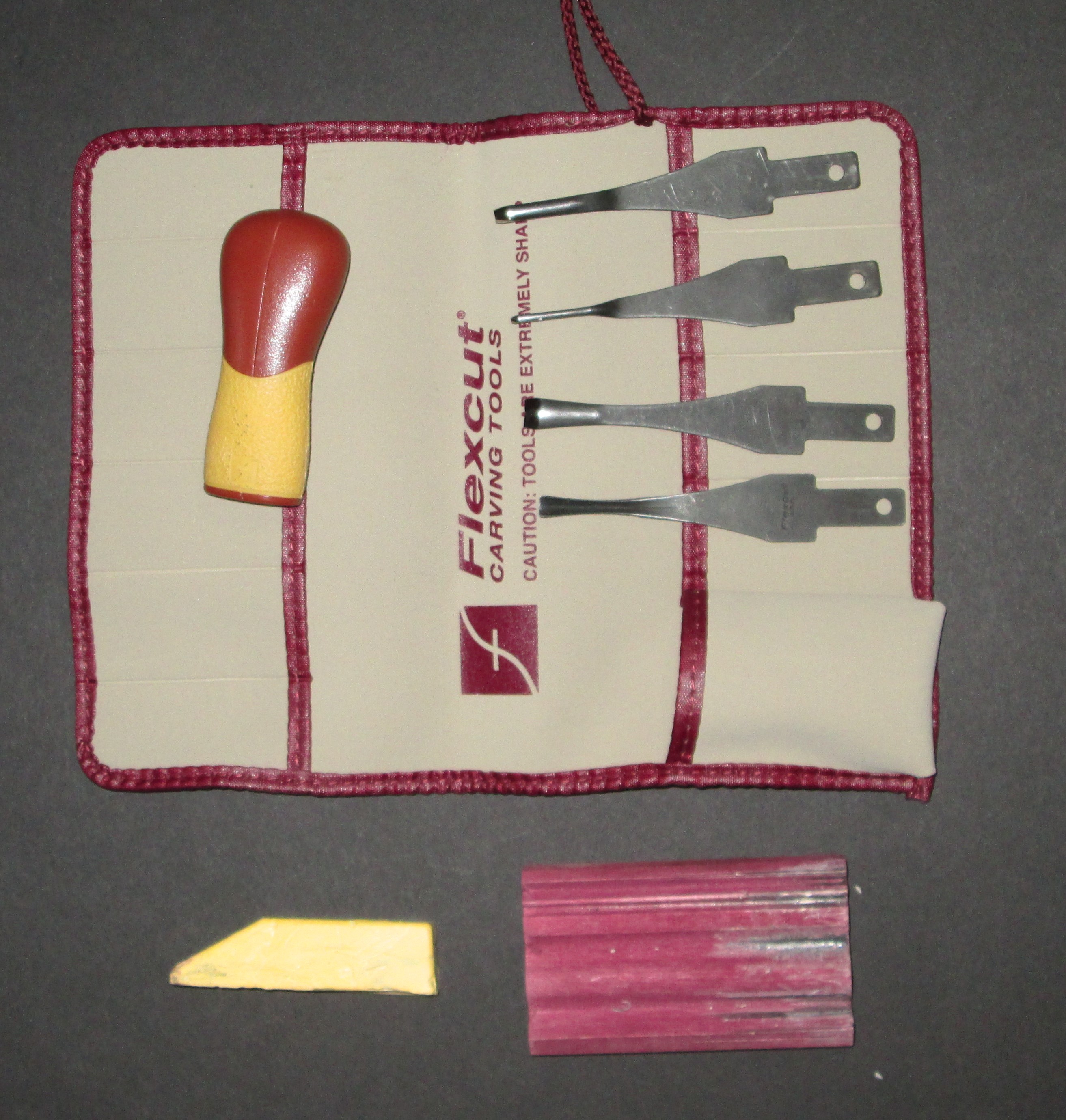 flexcut lino and relief printmaking set