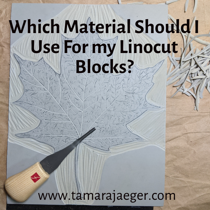 linocut block materials